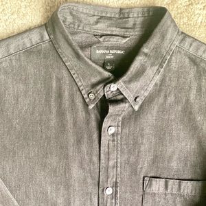 Banana Republic Oxford Denim Shirt